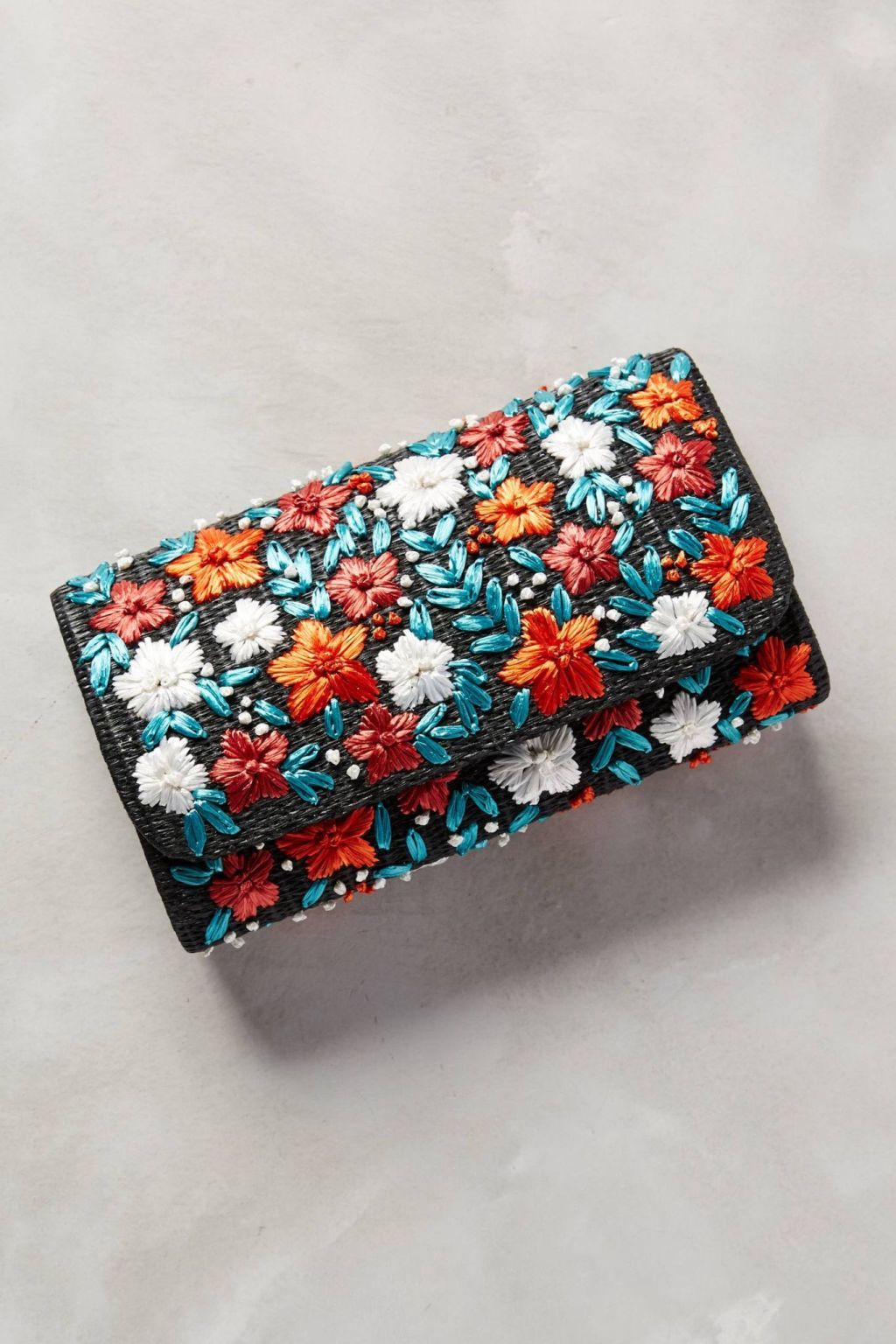 Anthropologie Efflorescent Pouch 