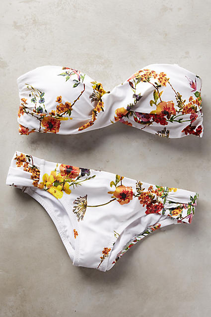 Anthropologie Twisted Bandeau Top
