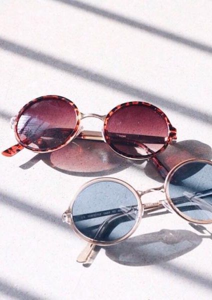 Both Worlds Round Sunglasses