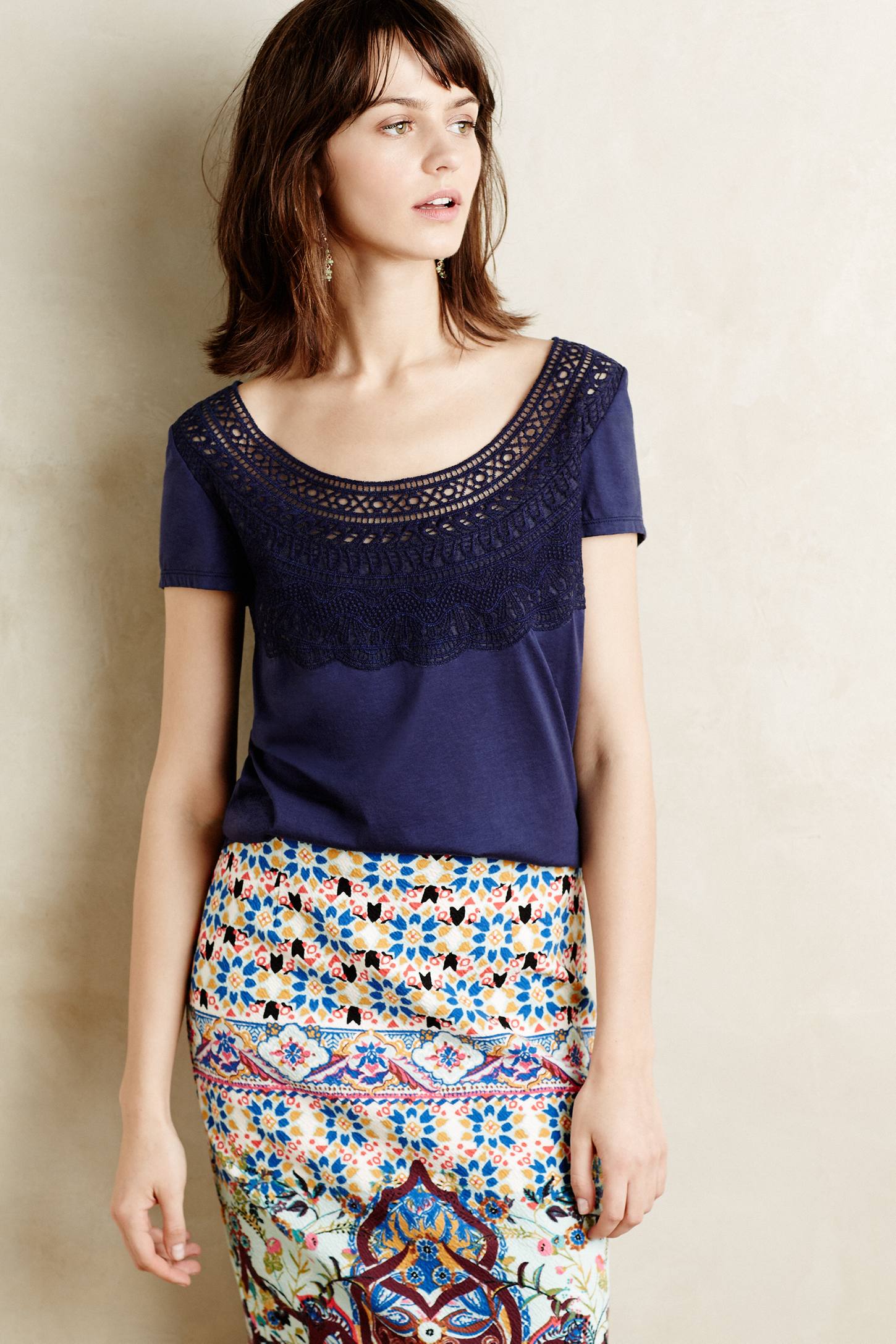 Crochet Bib Tee