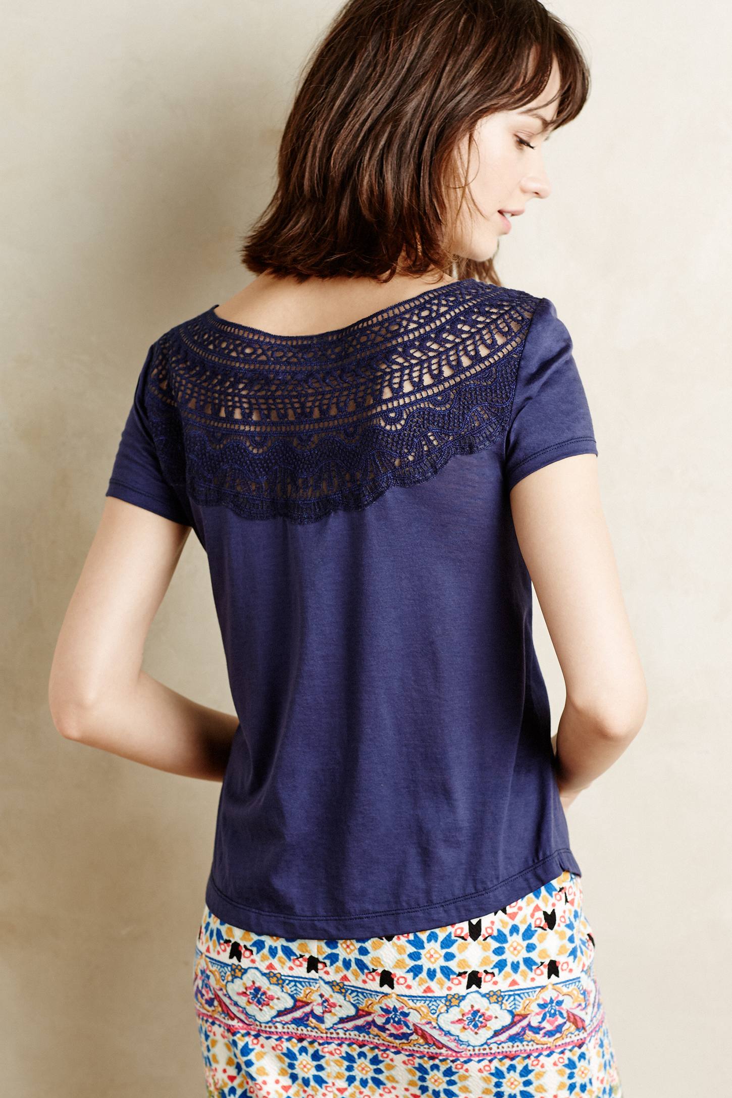 Crochet Bib Tee