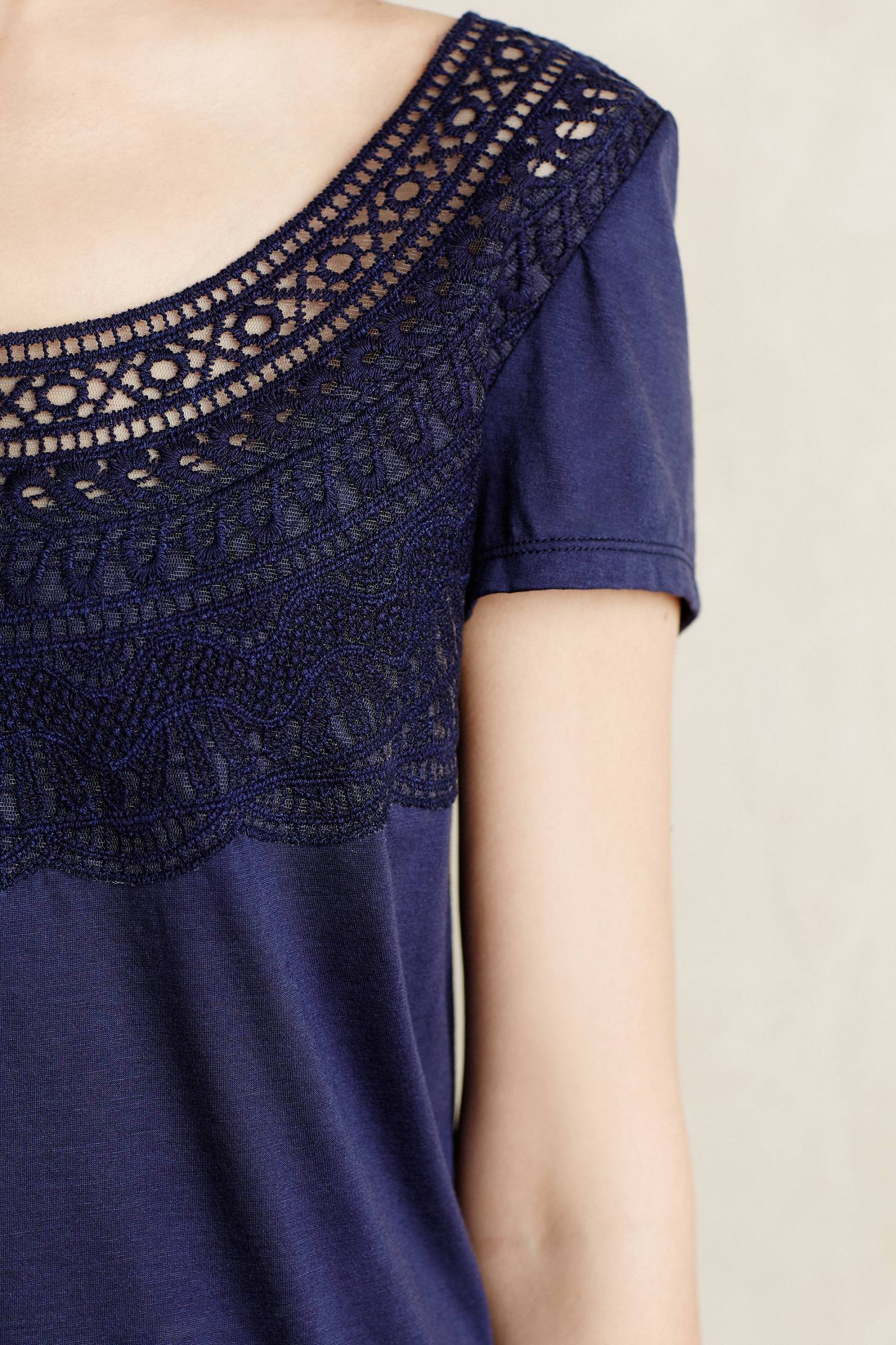 Crochet Bib Tee