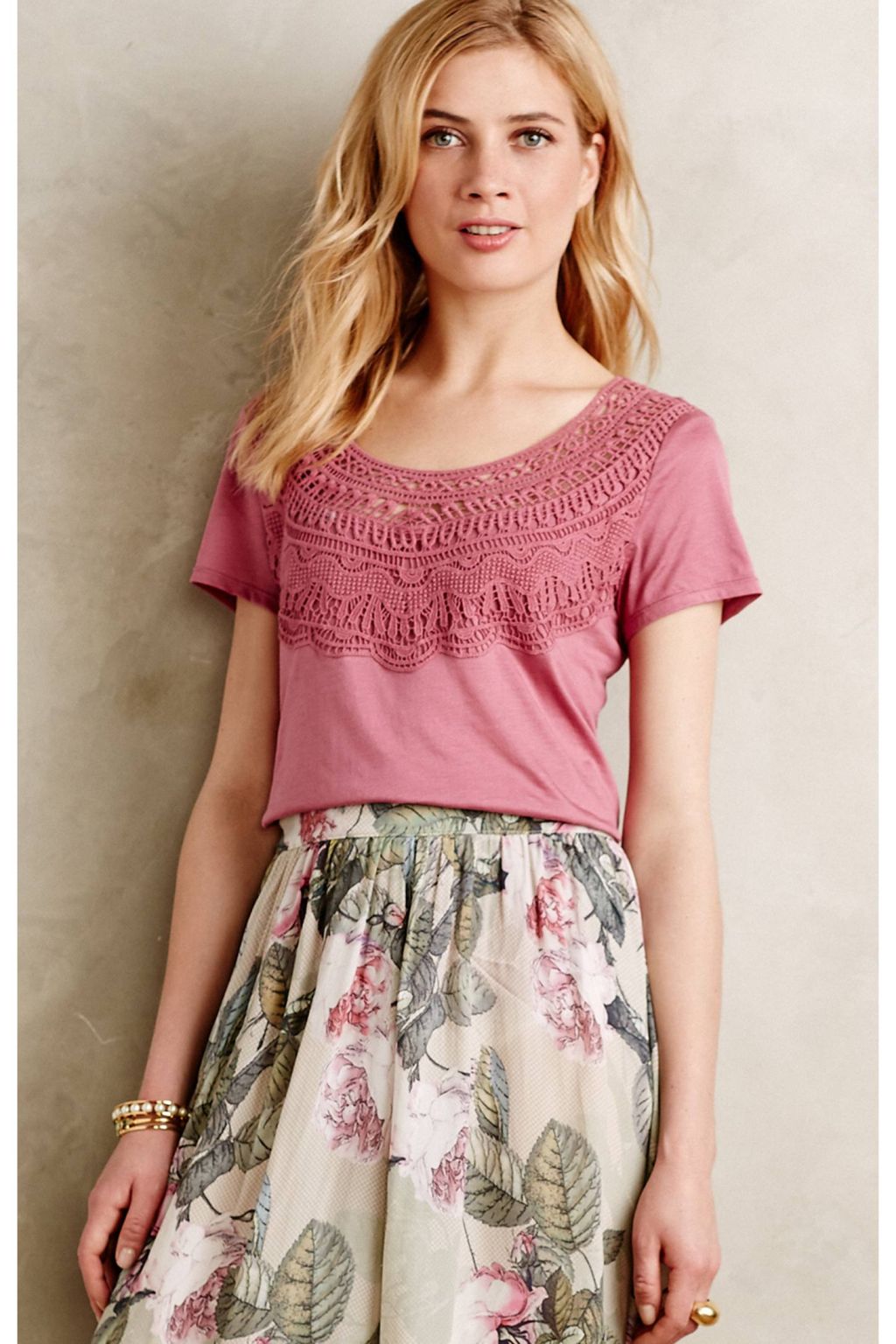 Crochet Bib Tee