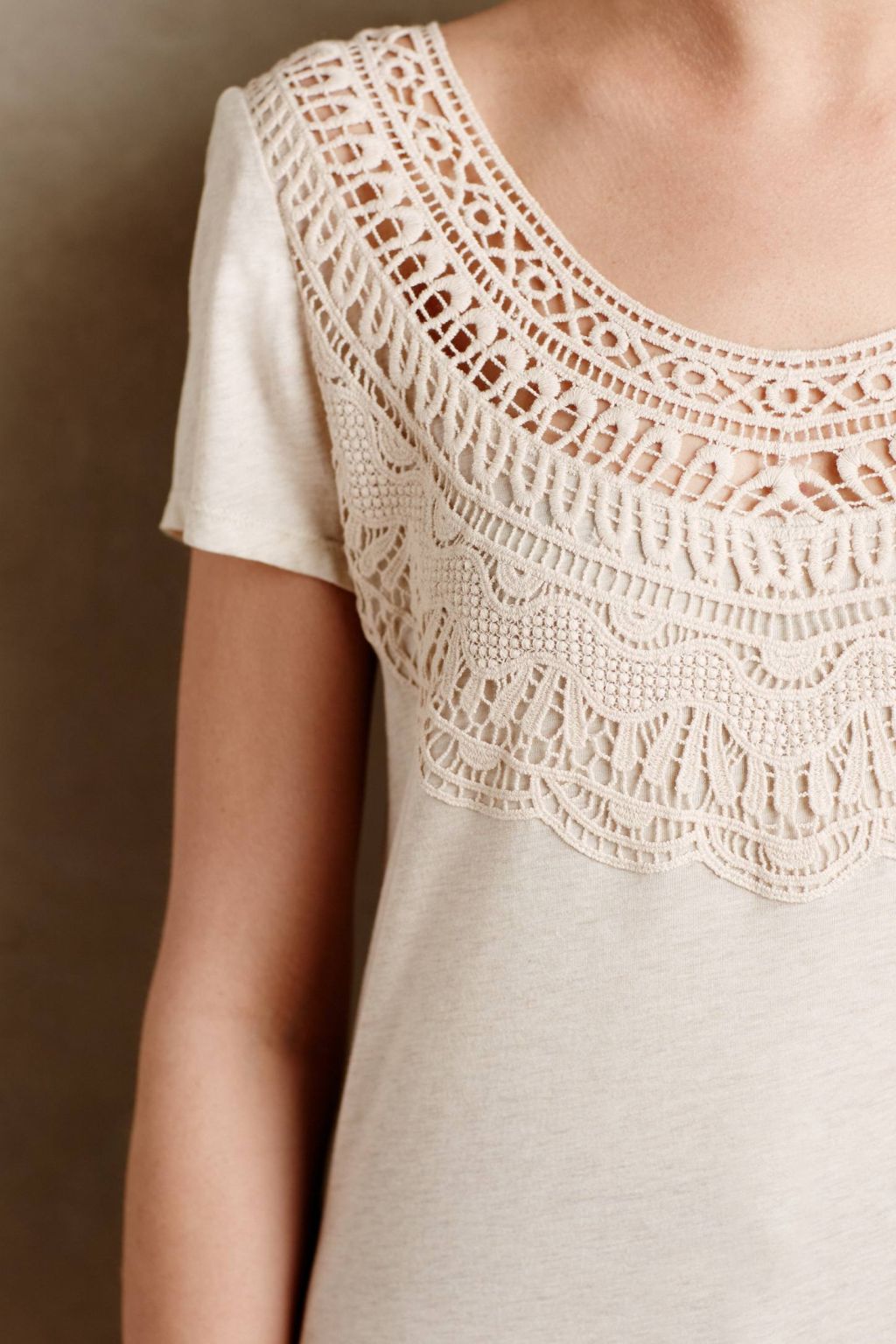 Crochet Bib Tee