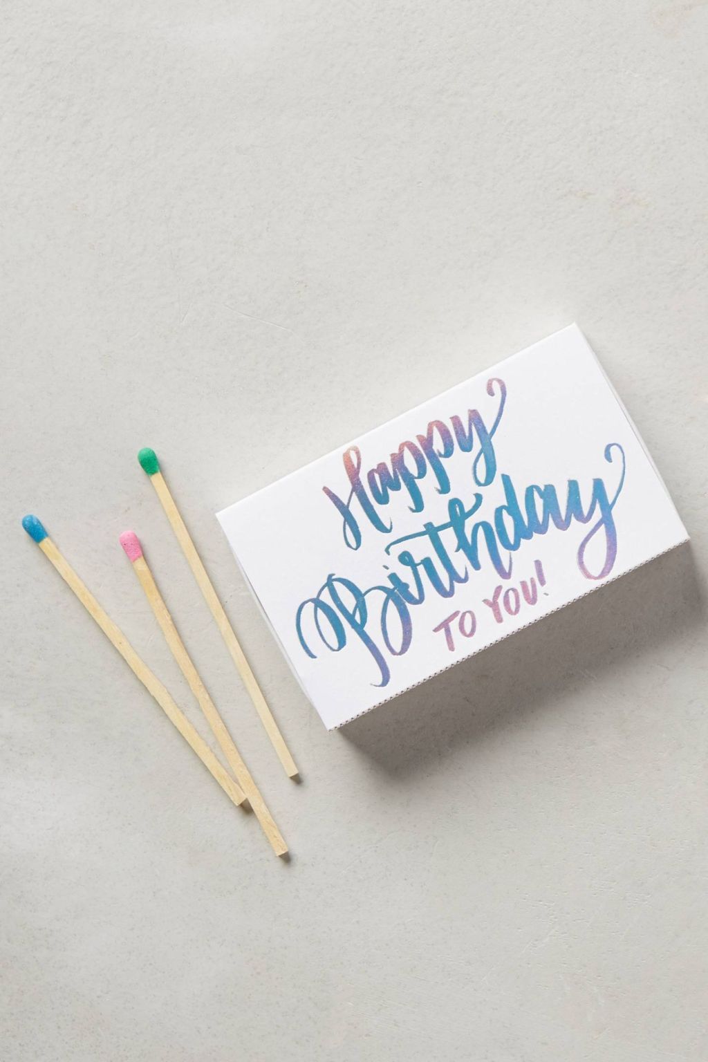 Happy Birthday Matches