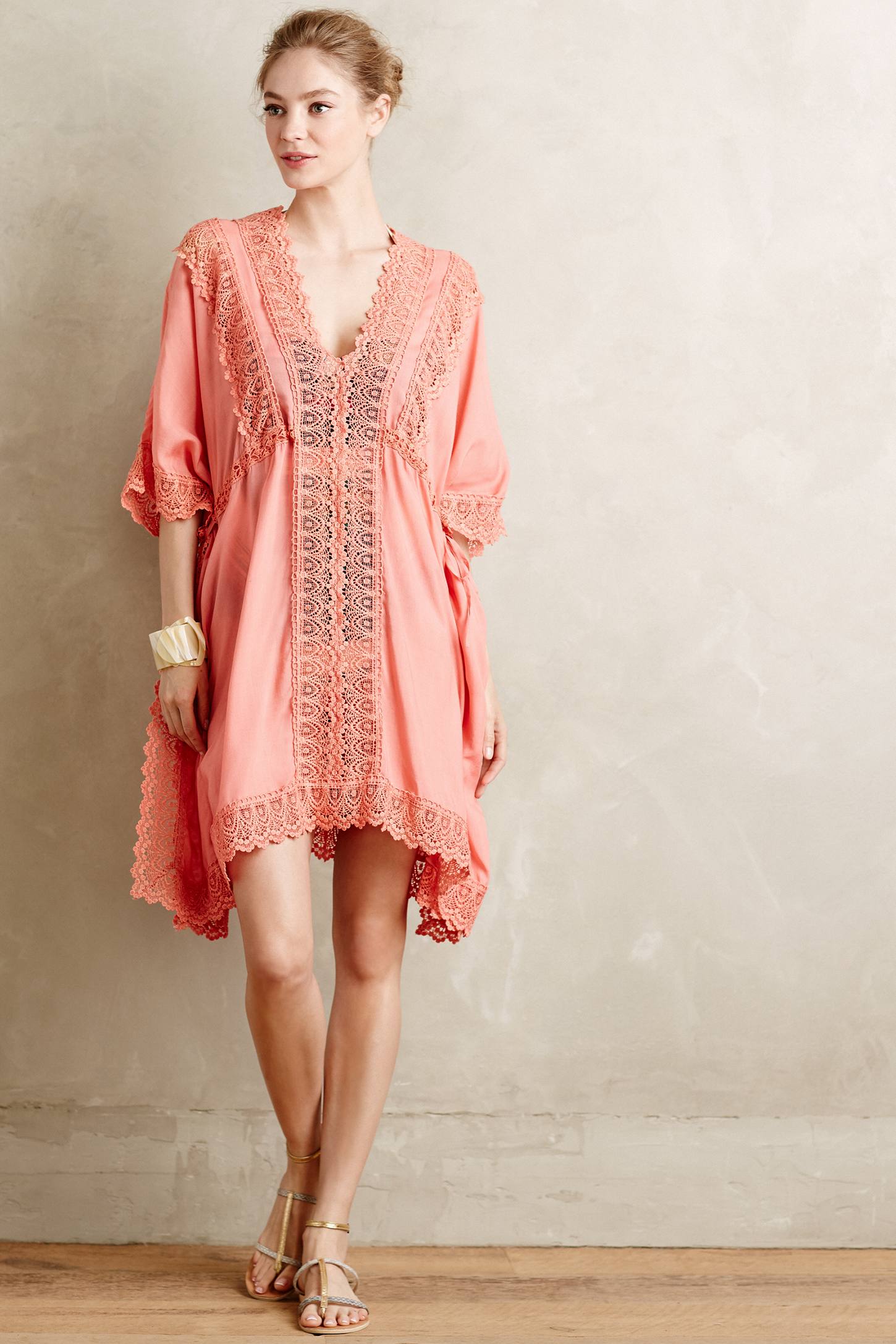 Isola Laced Caftan by Love Sam