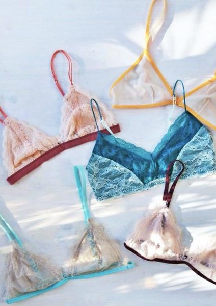 Kimchi Blue Lace Triangle Bra