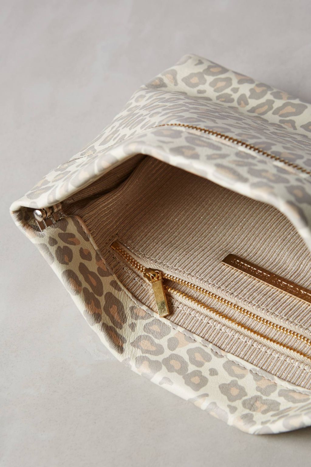 Paige Leopard Pouch by Lauren Merkin