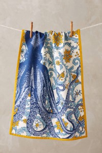 Octopus Ramble Dish Towel