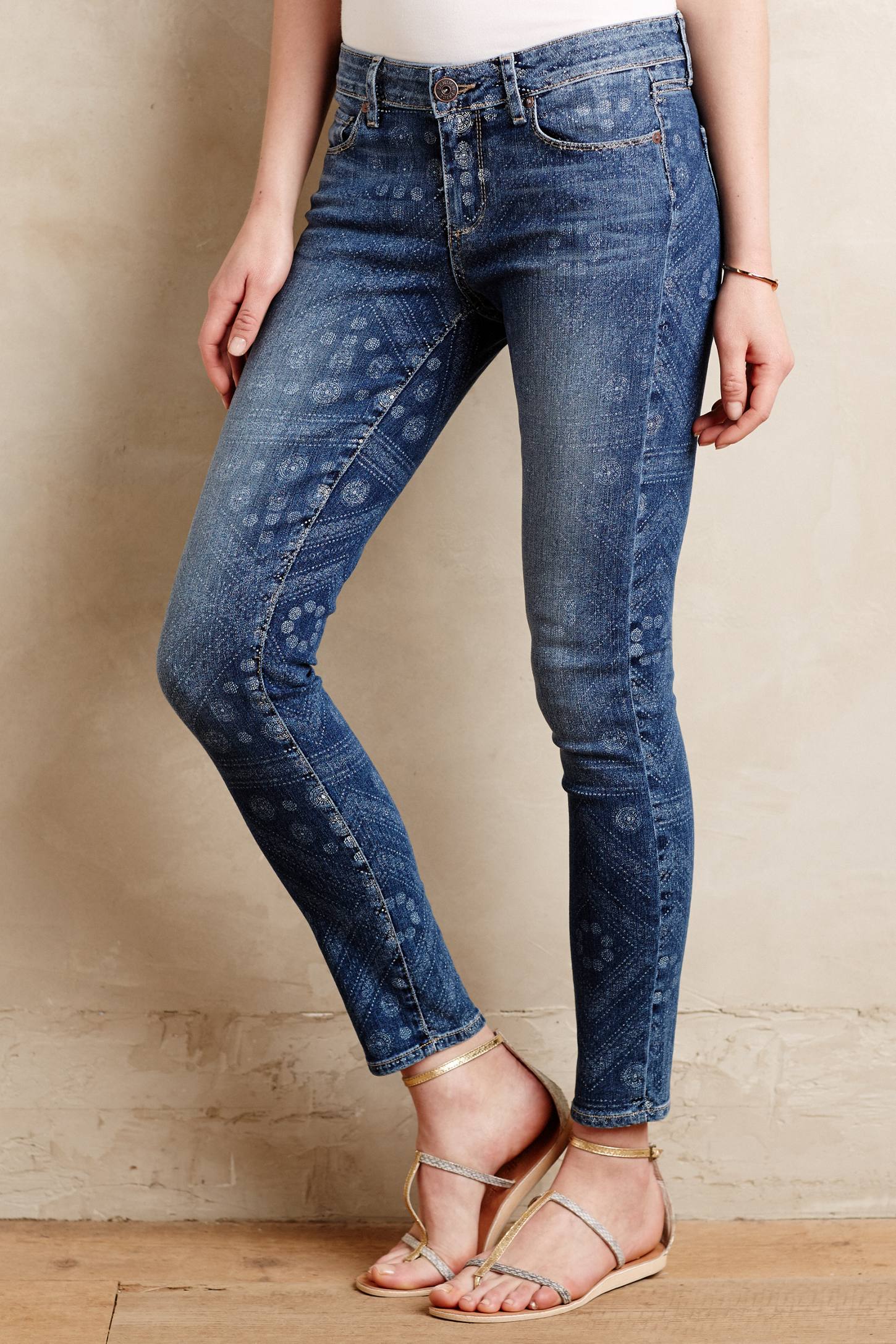 Verdugo Printed Ankle Jeans by Paige