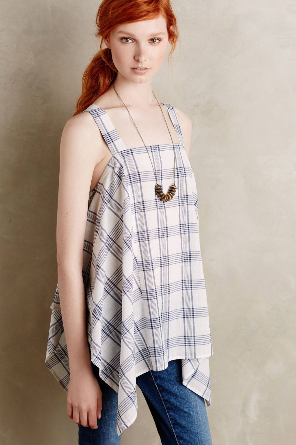 Plaid Swing Tunic by Holding Horses