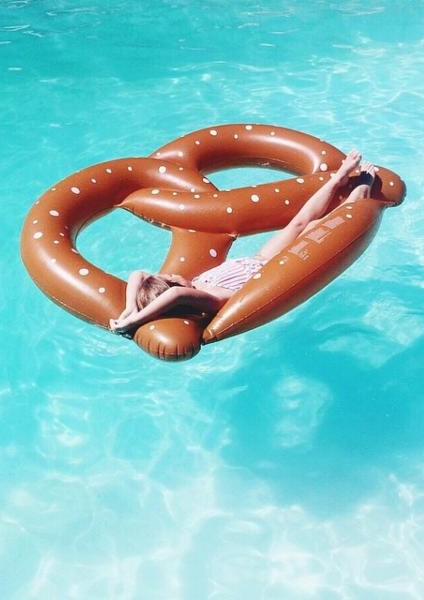 Pretzel Pool Float