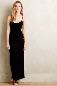 Ribbed Maxi Slip Dress by Bordeaux