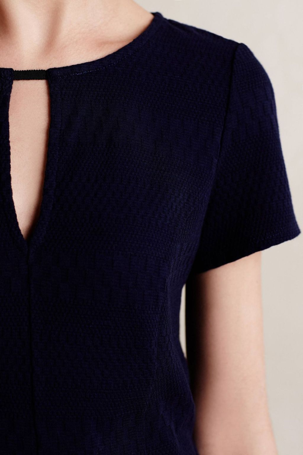 Soledad Chiffon-Trimmed Top by Deletta