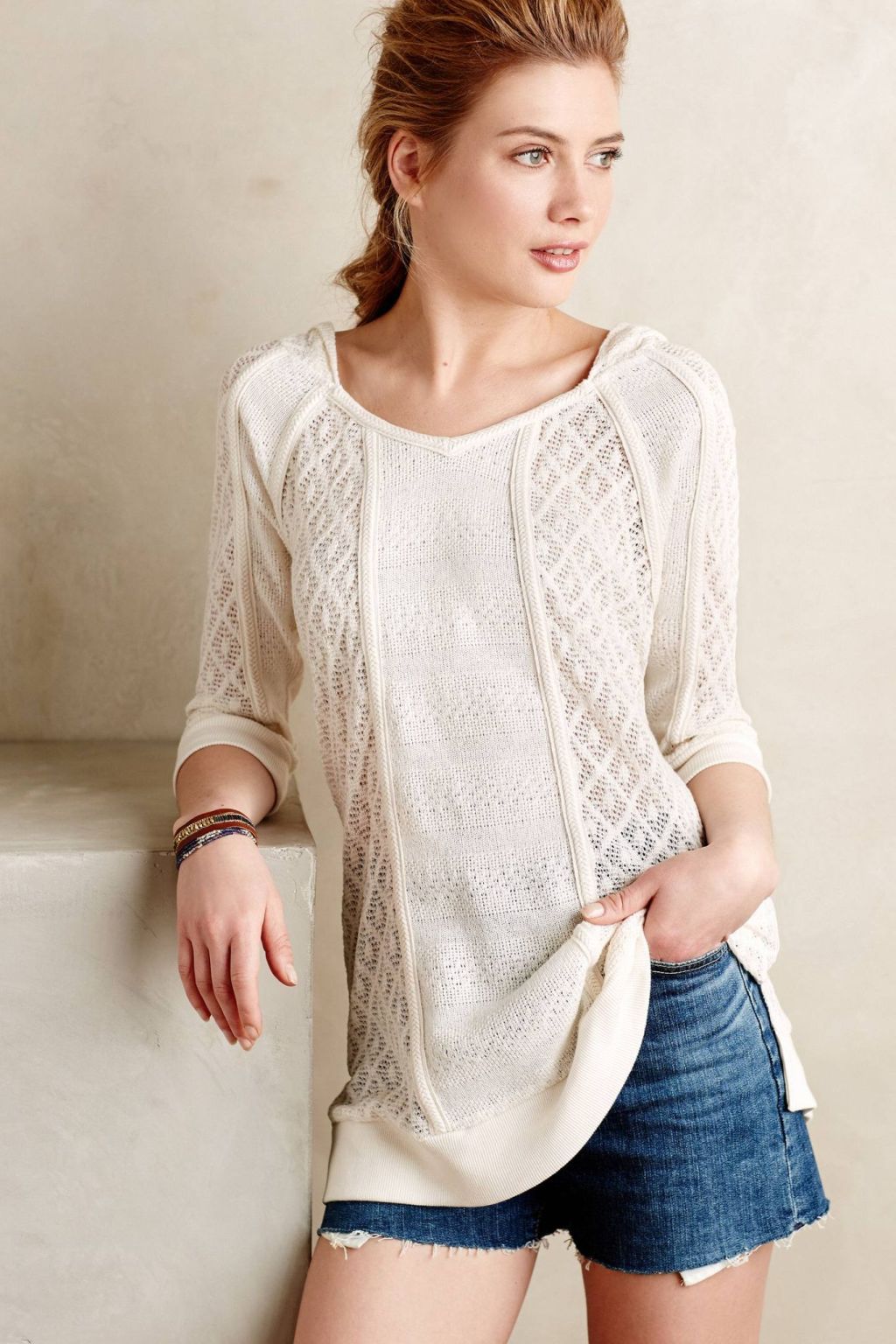 Whispering Winds Hooded Tunic by Meadow Rue