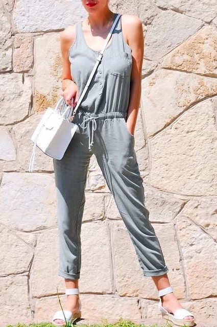 Drawstring Jumpsuit by Cloth & Stone