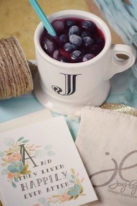 Filled with berries