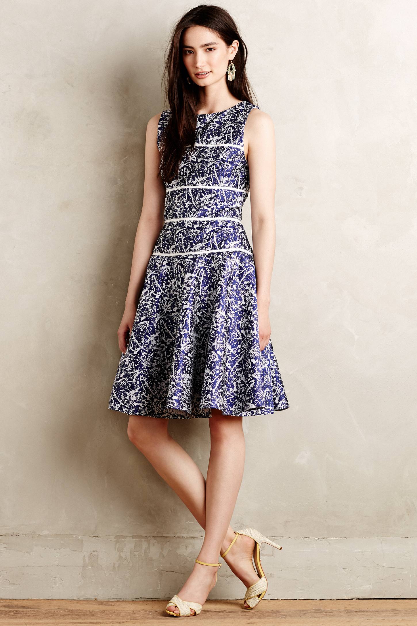 Atelier Drop-Waist Dress