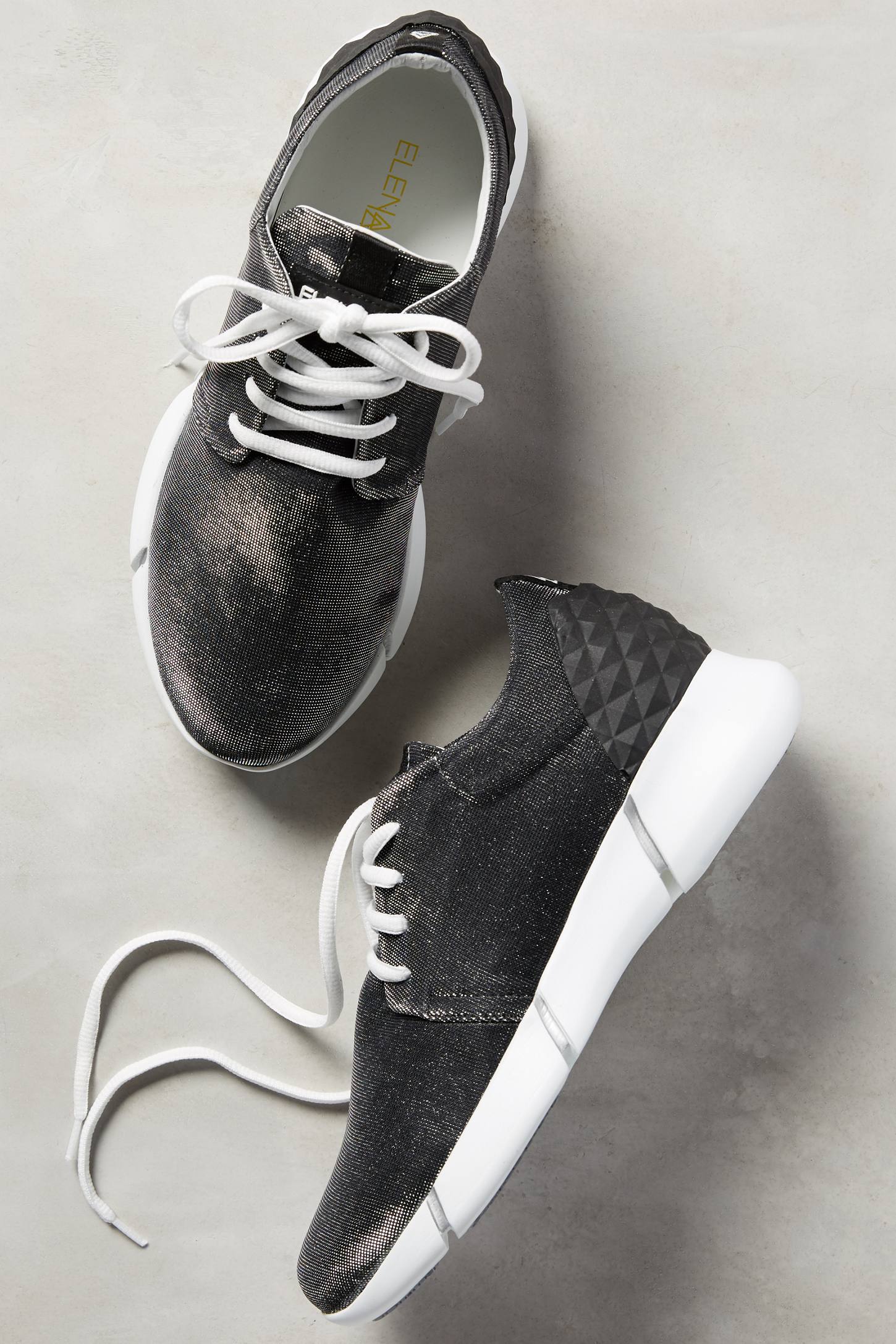 Calu Glittered Sneakers by Elena Iachi
