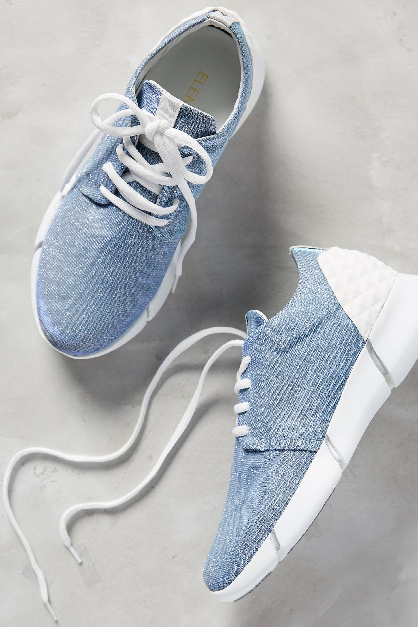 Calu Glittered Sneakers by Elena Iachi