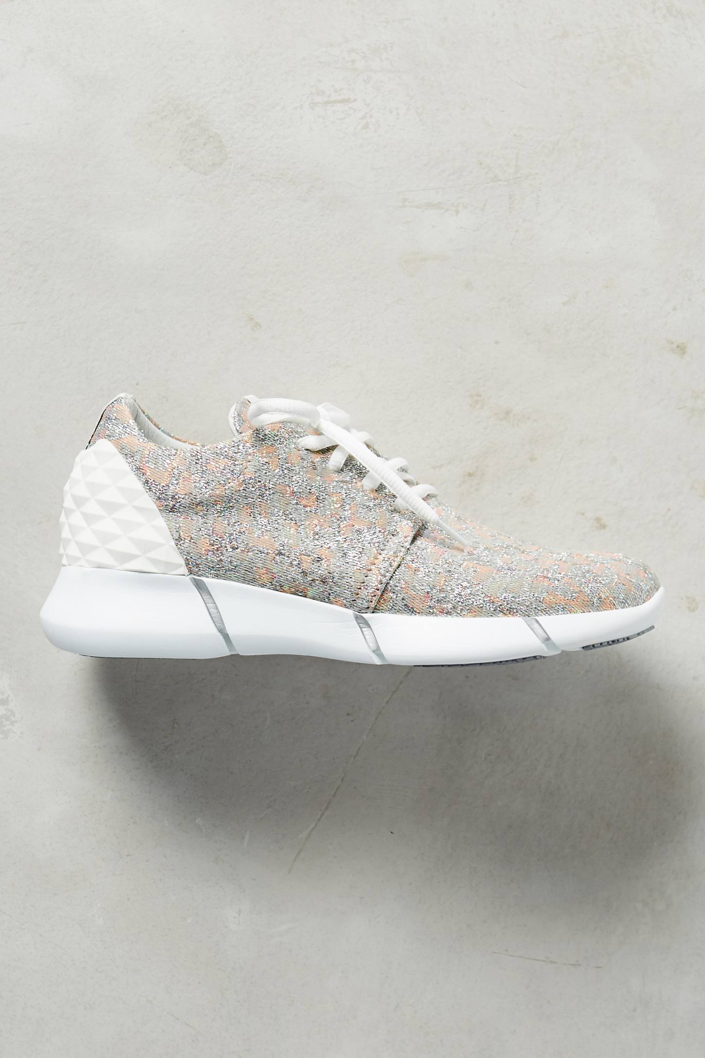 Calu Shimmered Sneakers by Elena Iachi