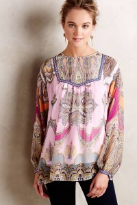 Felicie Peasant Top by KAS New York