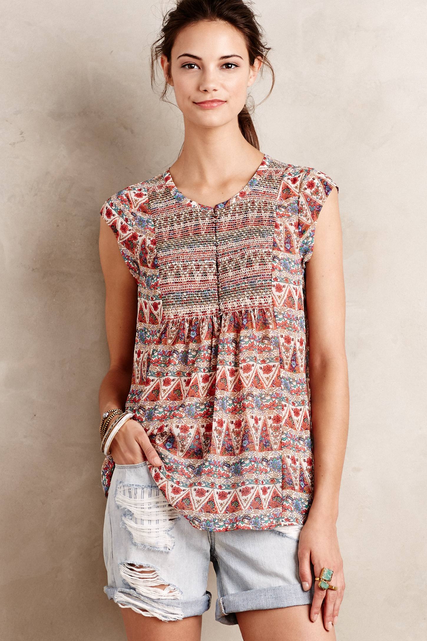 Geoflora Blouse by Meadow Rue