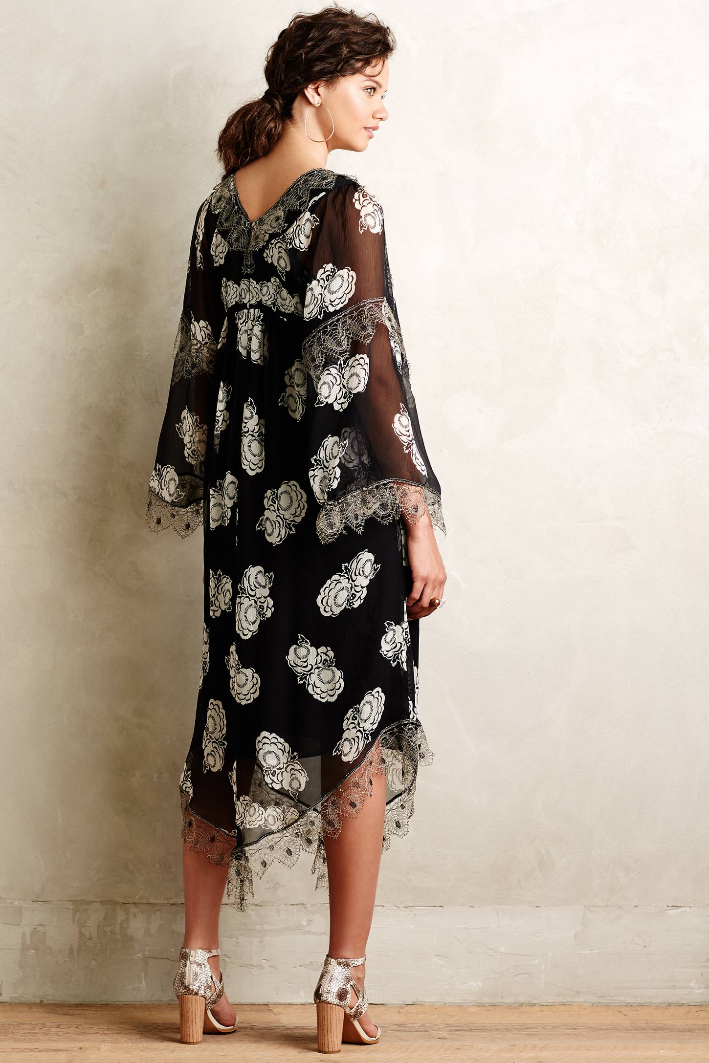Kuray Silk Dress by Anna Sui