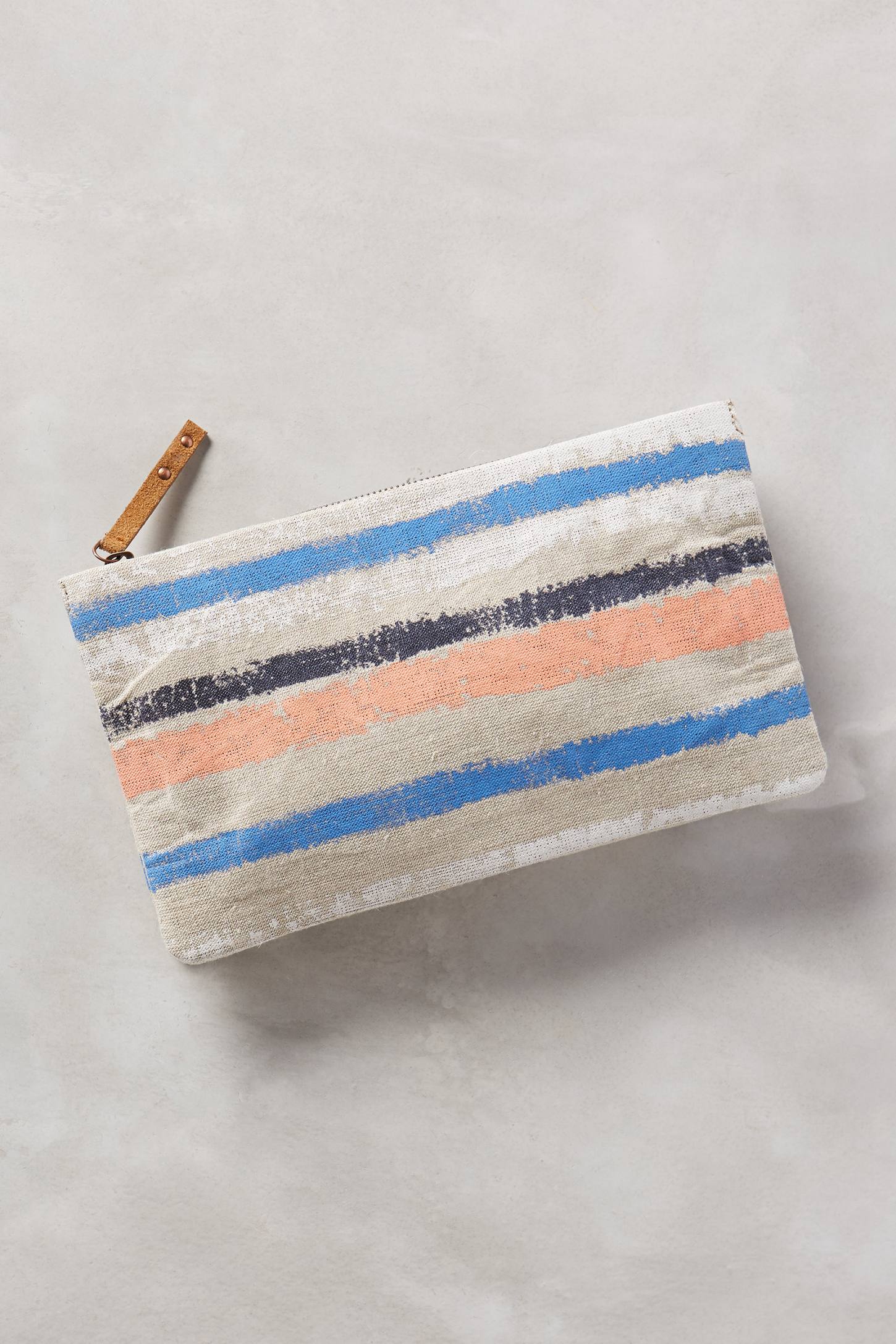 Naoko Linen Clutch by Miss Albright
