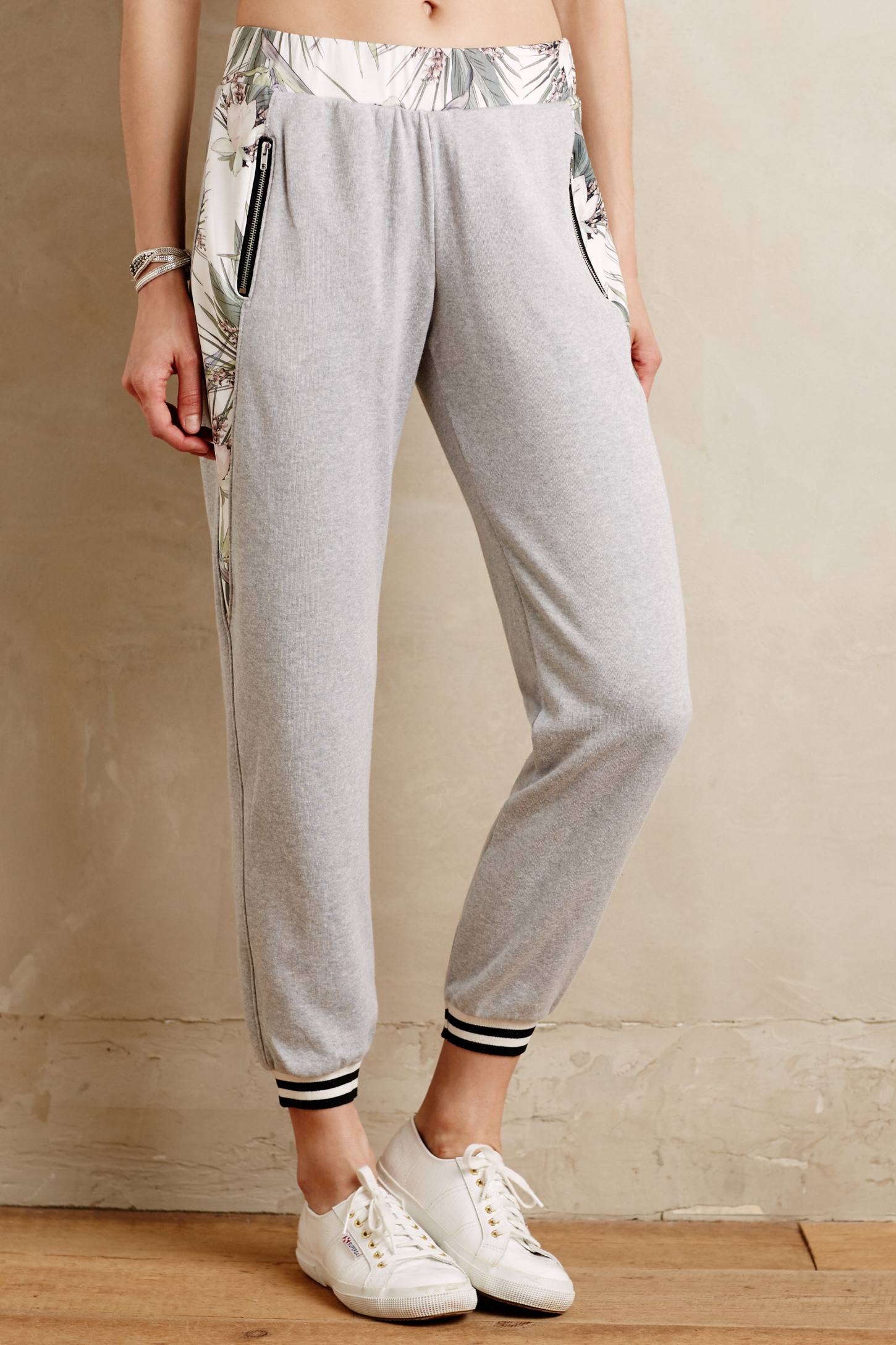 Print-Panel Joggers by Pure + Good