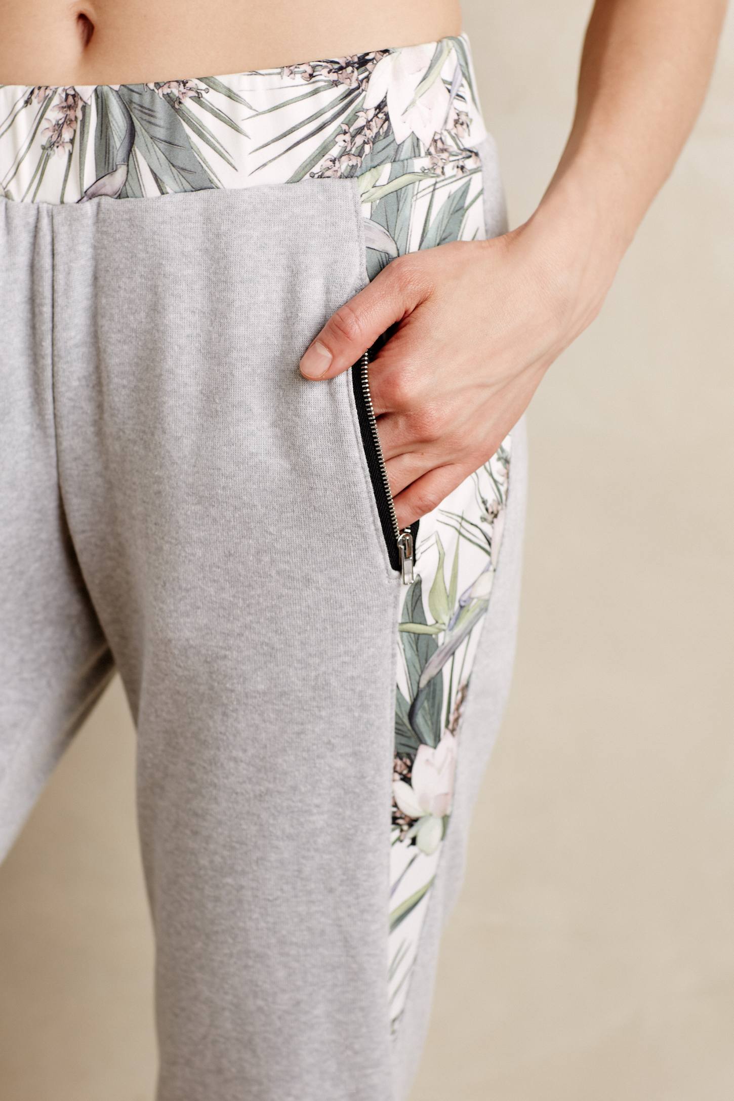 Print-Panel Joggers by Pure + Good