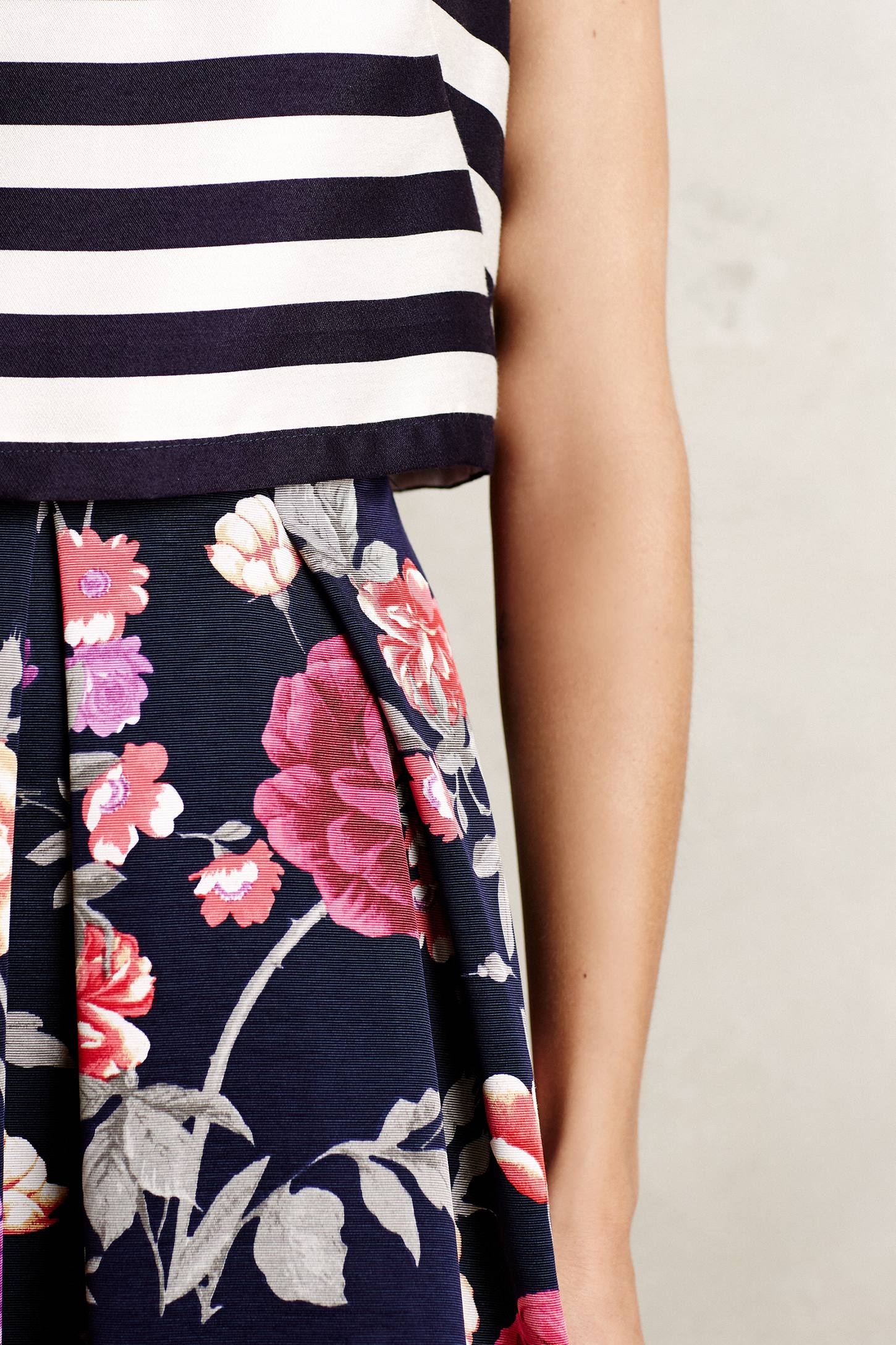 Split-Print Dress by Eliza J