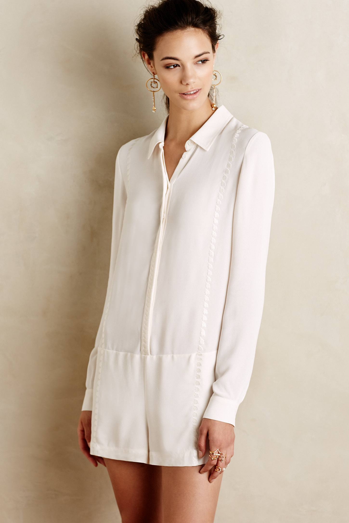 Tailored Romper by Twelfth Street by Cynthia Vincent