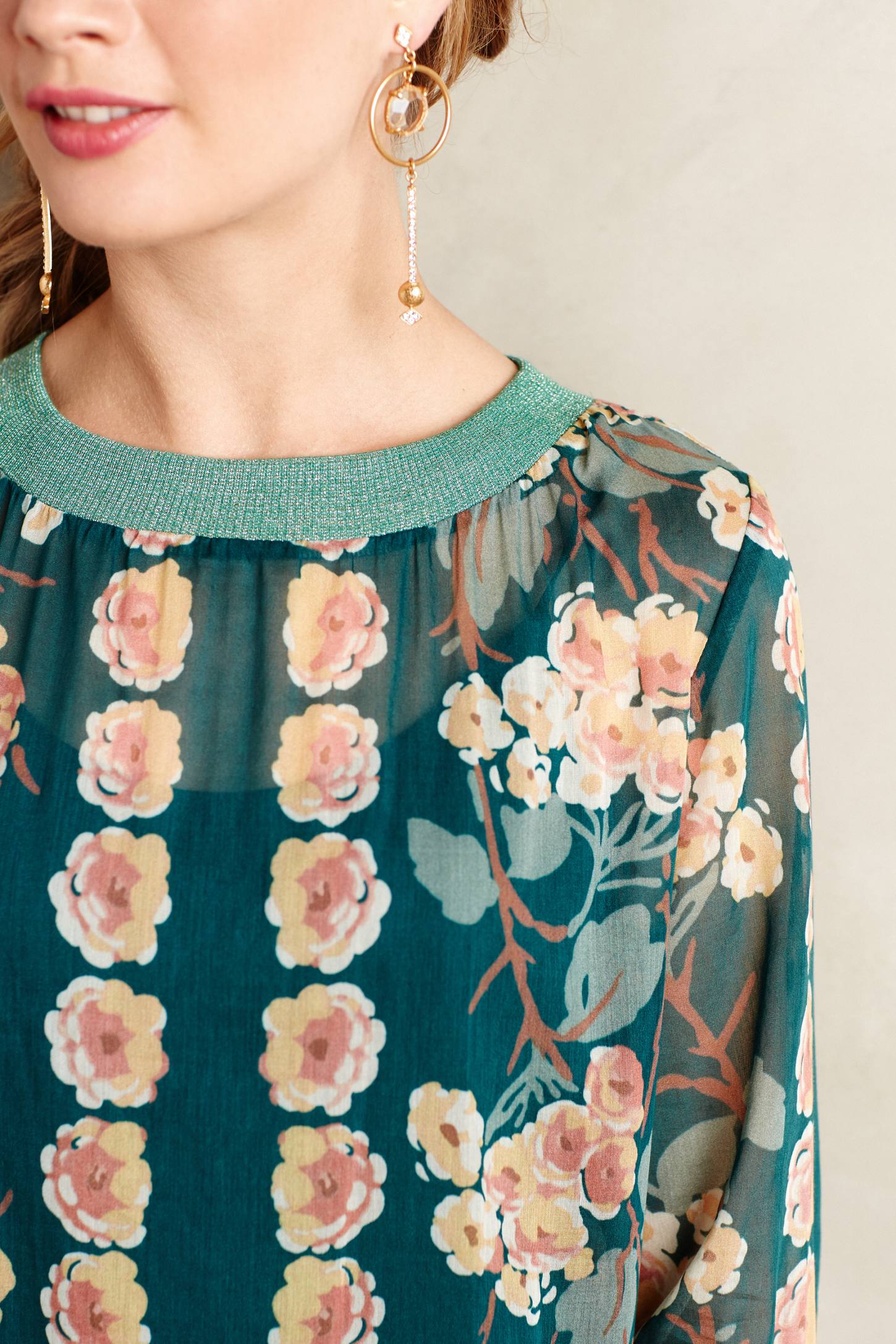 Vertical Garden Dress by Anna Sui