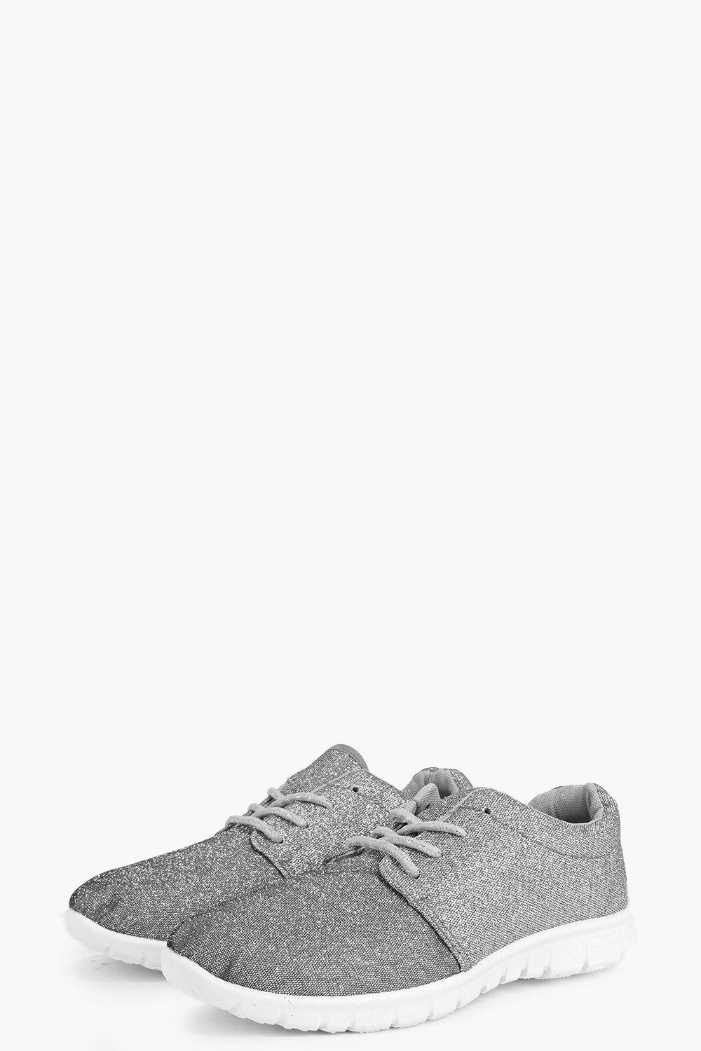 Maisie Metallic Shimmer Trainers