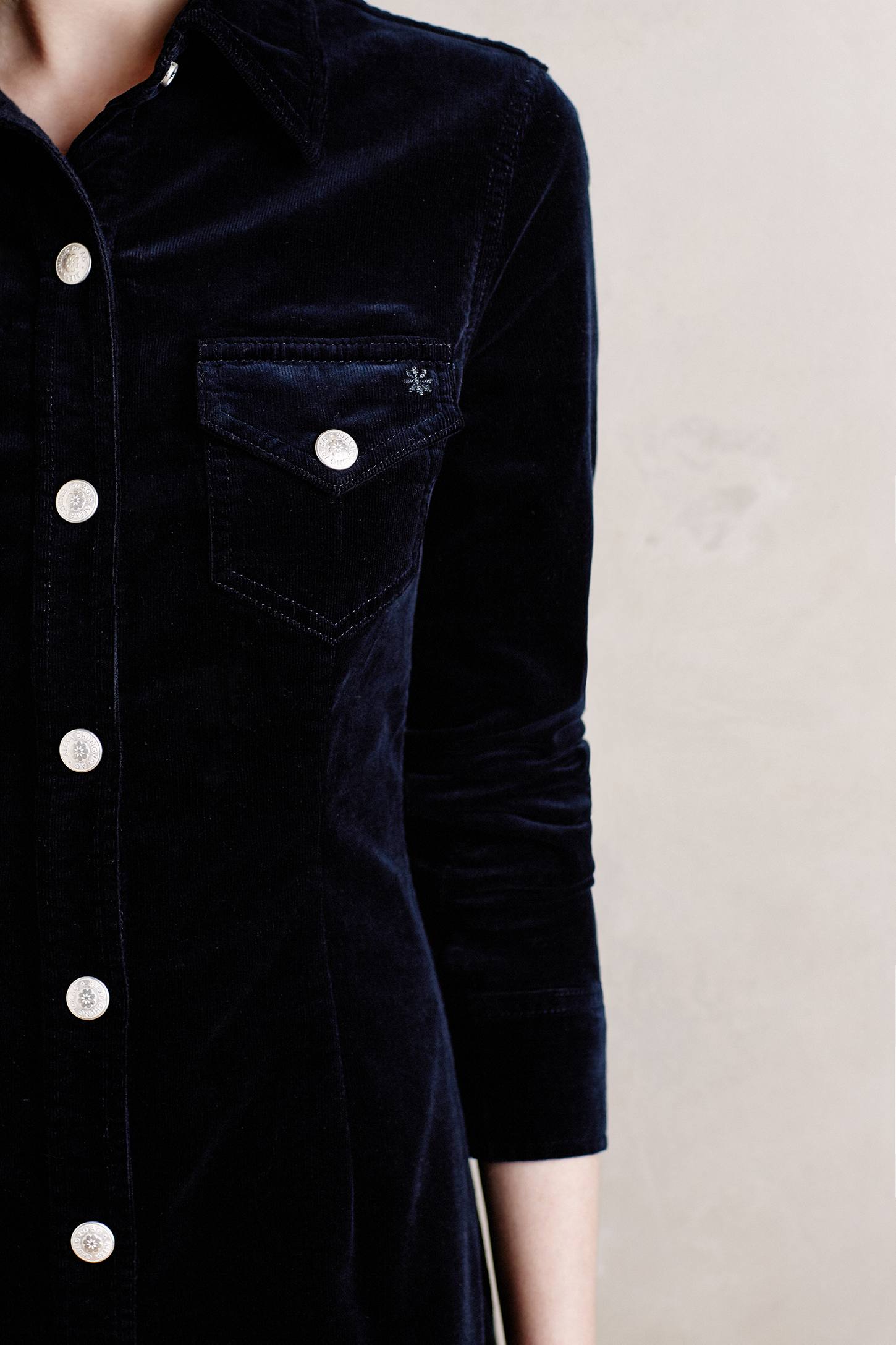 Pixie Cord Shirtdress by Alexa Chung for AG