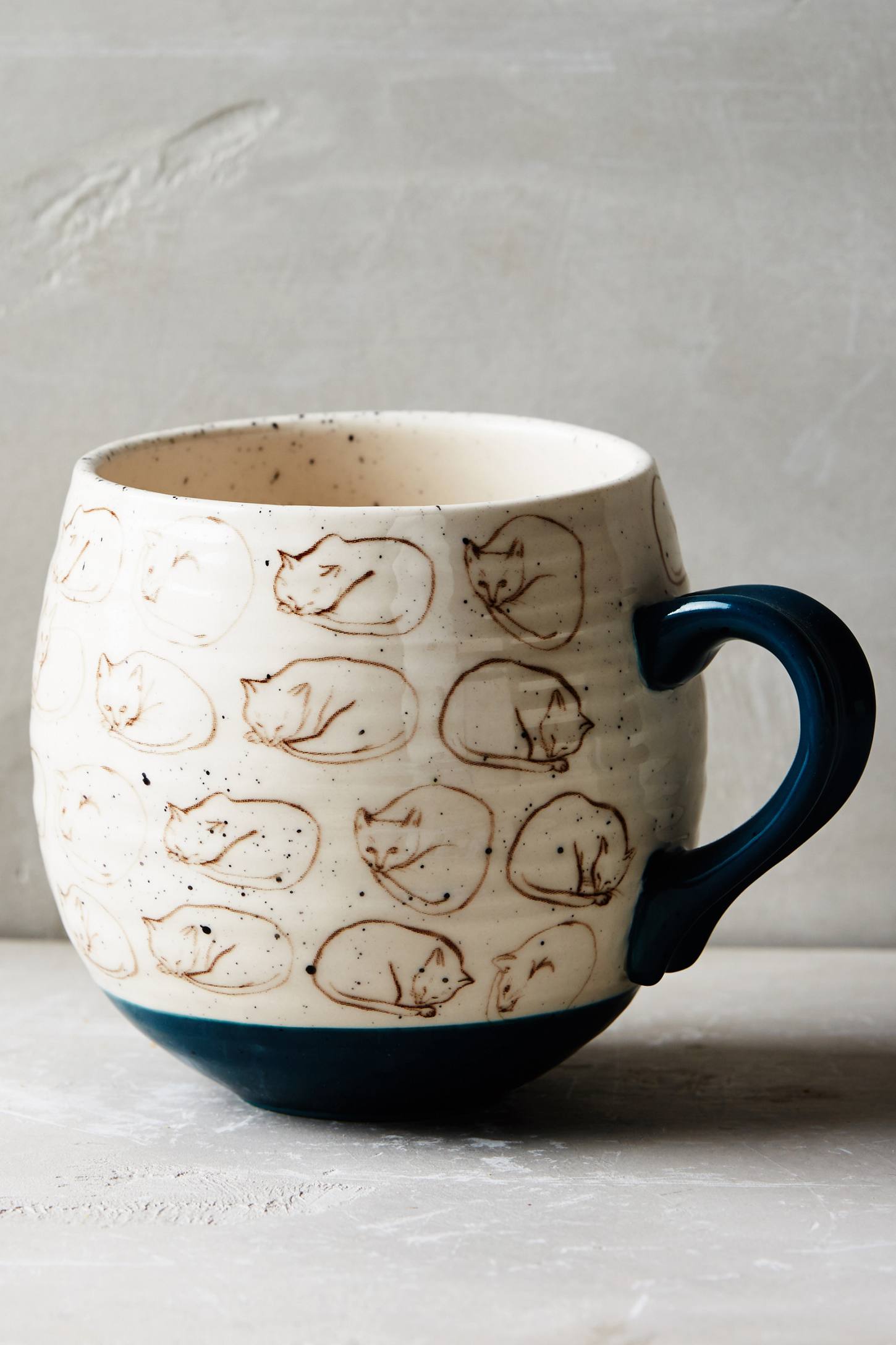 Cat Study Mug by Leah Goren