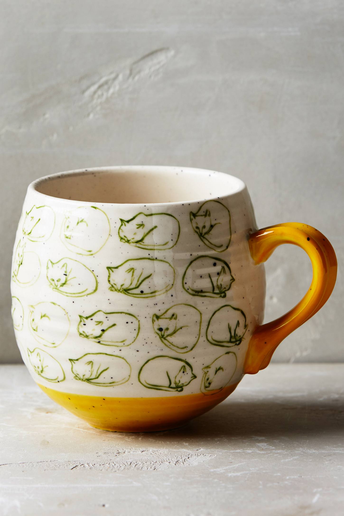 Cat Study Mug by Leah Goren