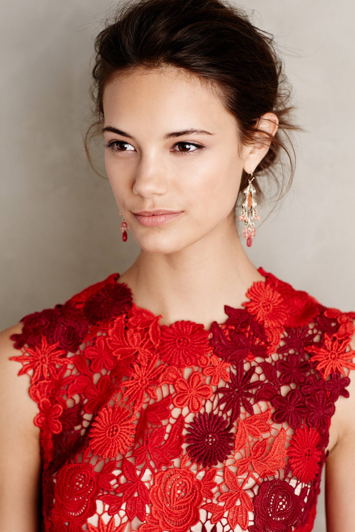 Lace Garden Pencil Dress by Sara Emanuel