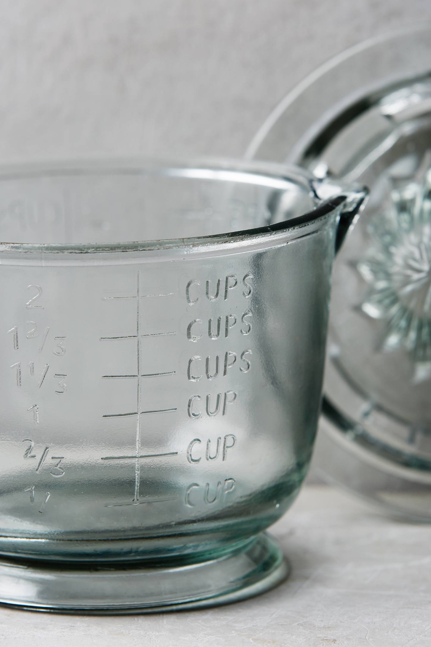 Rustic Glass Kitchenware