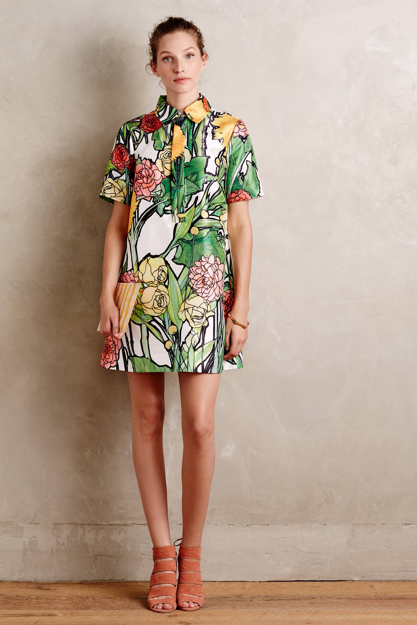 Botanist Shirtdress by Jena.Theo