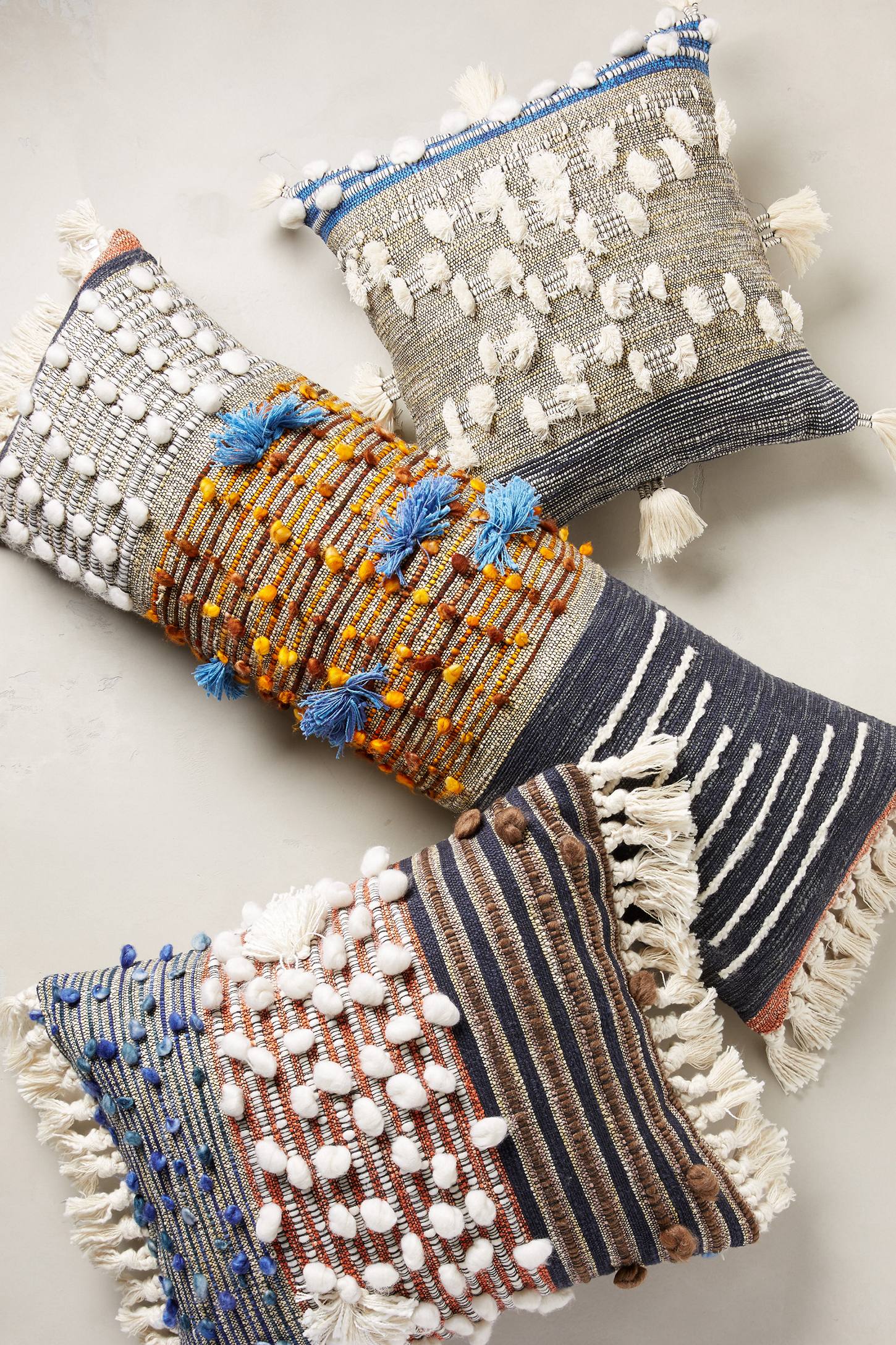 Collaged Majida Pillow by All Roads Design