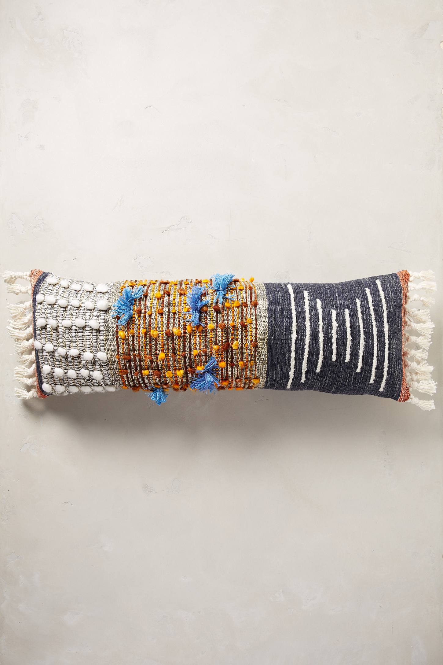 Collaged Majida Pillow by All Roads Design
