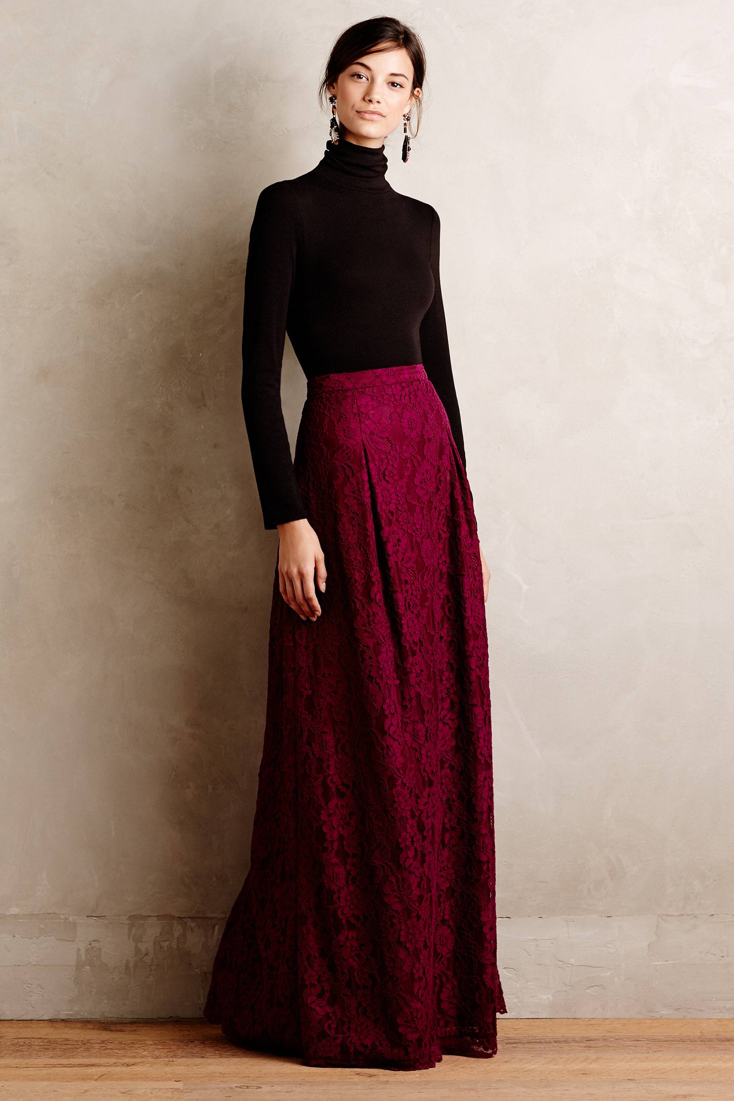 Etta Maxi Skirt by Nicole Miller