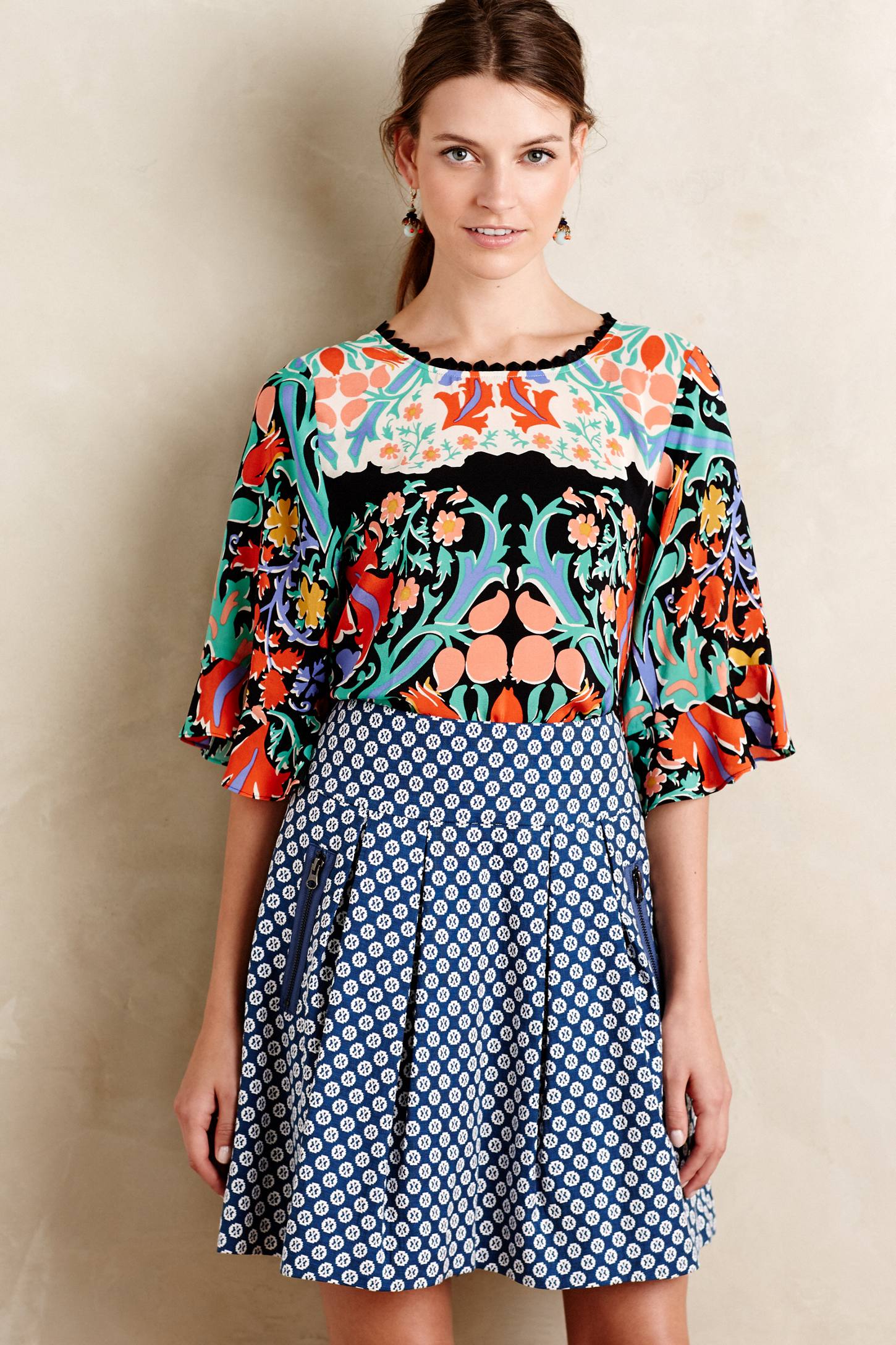 Fourth Street Swing Skirt by Maeve