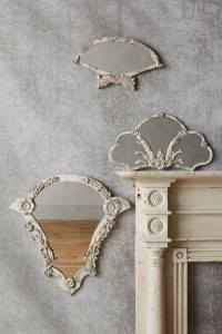 French Fan Mirror