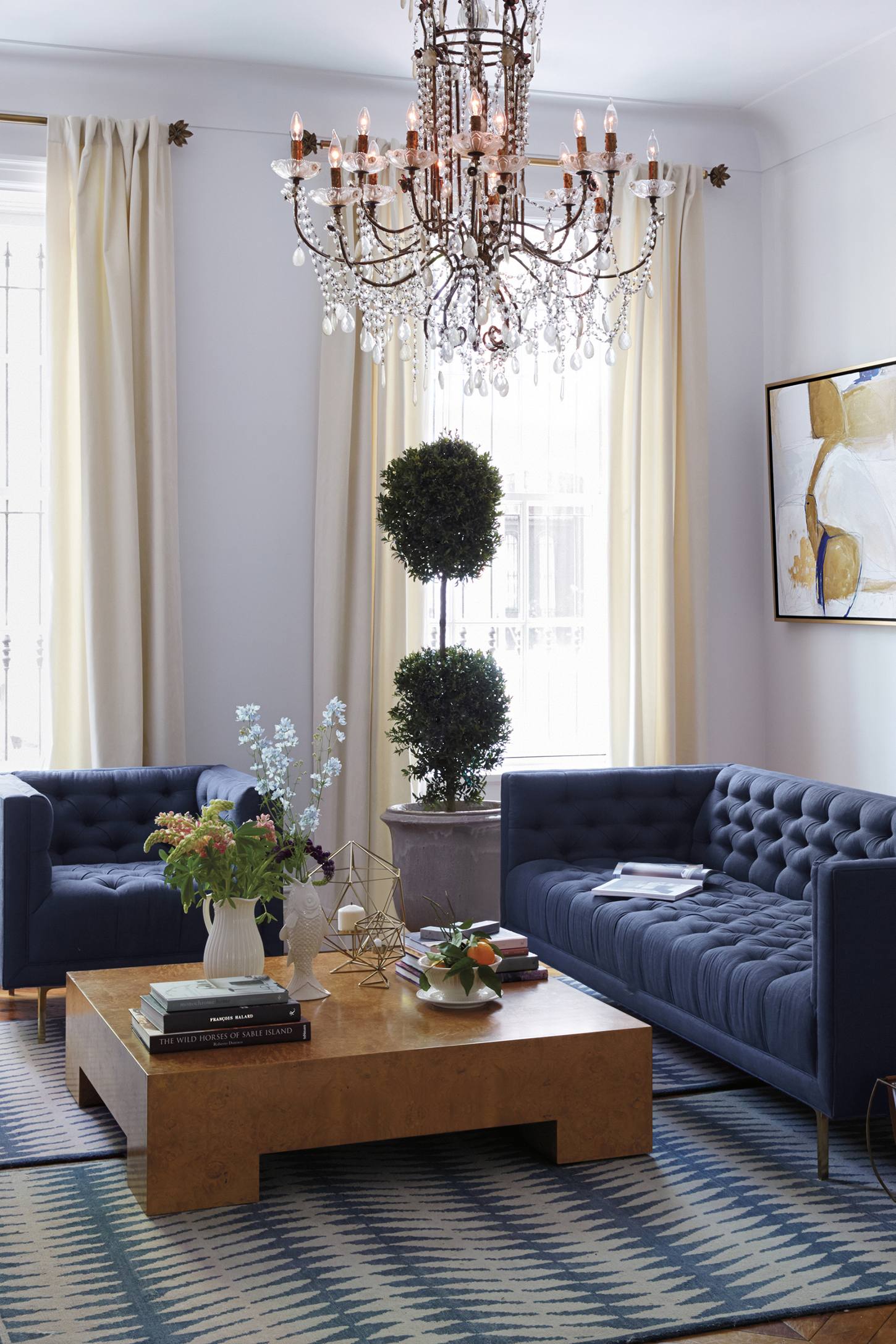 Linen Mina Sofa