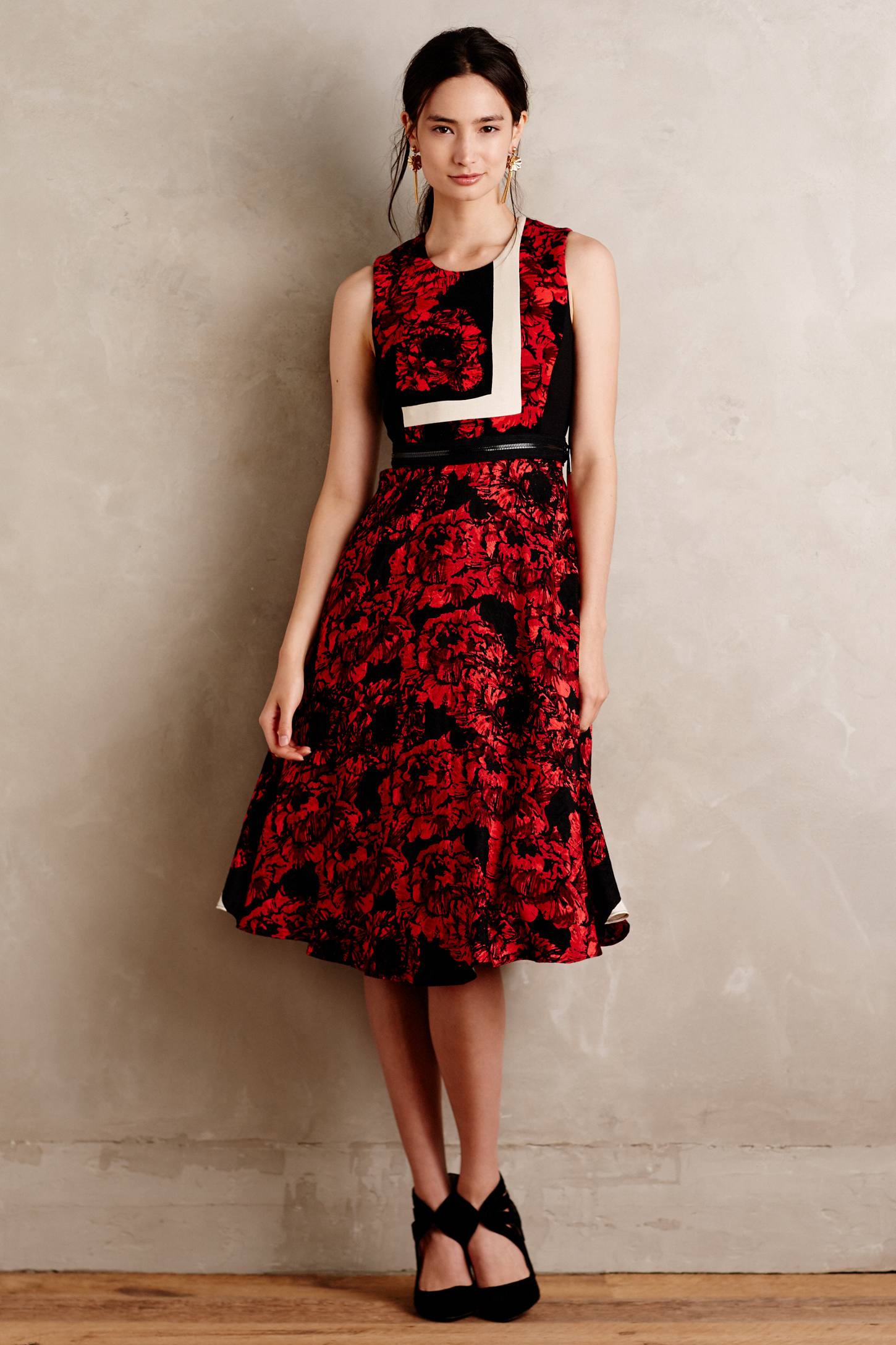 Rose Lane Midi Dress by Tracy Reese
