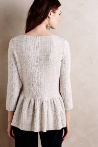 Winnowed Hem Pullover by Amadi