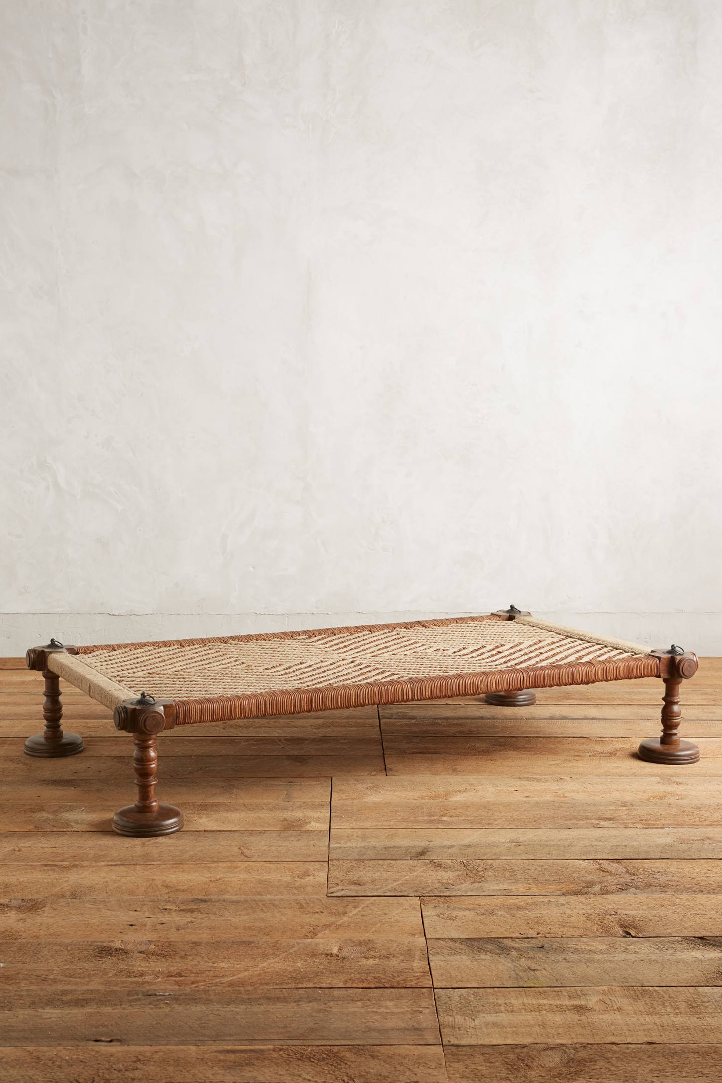 Woven Leather Daybed